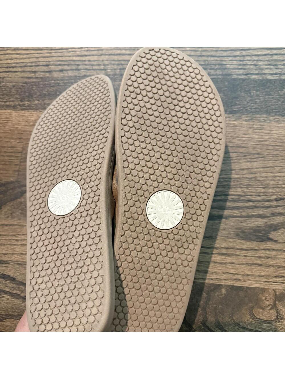 UGG Brookside Men's Brown Flip Flop Sandals US Size 13 - Picture 6 of 7